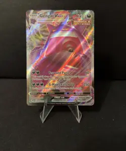 Pokemon TCG Gengar VMAX 157/264 Swsh08: Fusion Strike Holo Card Mint Condition - Image 1