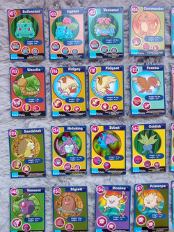 Lot of 56 Vintage Pokemon Poke Trivia Cards Burger King 1999 Mewtwo Strikes Back - Image 2