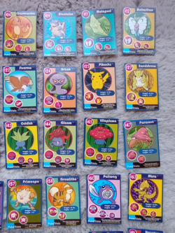 Lot of 56 Vintage Pokemon Poke Trivia Cards Burger King 1999 Mewtwo Strikes Back - Image 3