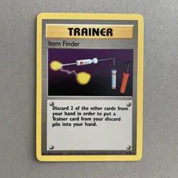 Pokemon TCG Item Finder Base Set, Regular Rare Card 74/102 - NM - Image 1