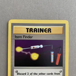 Pokemon TCG Item Finder Base Set, Regular Rare Card 74/102 - NM - Image 2