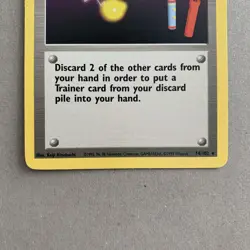 Pokemon TCG Item Finder Base Set, Regular Rare Card 74/102 - NM - Image 3