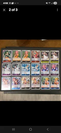 One Piece Tcg Card Lot of 208 - Image 2