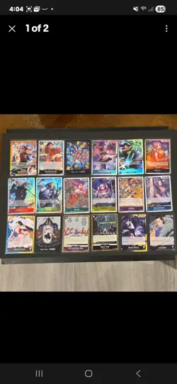 One Piece Tcg Card Lot of 208 - Image 4
