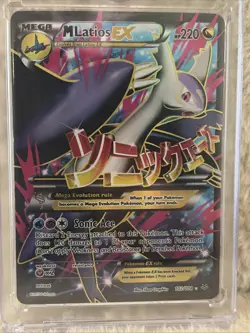 Pokemon TCG M Latios EX XY Roaring Skies Full Art Ultra Rare Card 102/108 - Image 1
