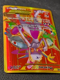 Mewtwo EX 164/162 Pokemon card XY BREAKthrough secret rare full art holo VLP - Image 4