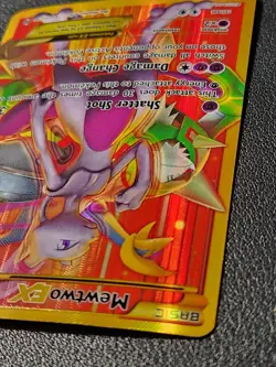 Mewtwo EX 164/162 Pokemon card XY BREAKthrough secret rare full art holo VLP - Image 5