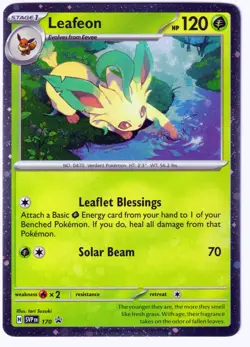 Leafeon Cosmos Holo Promo SV: Scarlet & Violet Promo Cards 170 NM - Image 1