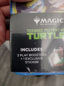 Magic: The Gathering Teenage Mutant Ninja Turtles Tin [Leonardo] TMNT 3 Boosters - Image 4