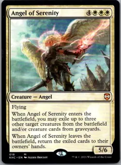 #18 Angel of Serenity Commander: Kaldheim Mythic - Image 1
