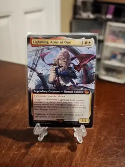 Lightning, Army of One (Extended Art) Final Fantasy Regular - Image 1