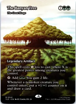 The Banyan Tree - The Great Henge (Borderless) 41 Avatar: TLE NM MTG - Image 1