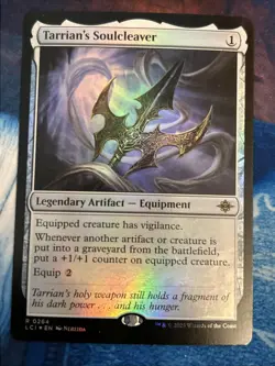 Tarrian's Soulcleaver The Lost Caverns of Ixalan Foil NM-M Unplayed - Image 1