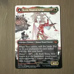 Terra, Magical Adept (Borderless) #323 Final Fantasy Regular FIN MTG - Image 1