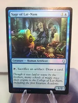 Sage of Lat-Nam Dominaria Foil - Image 1