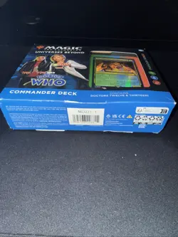 New, Sealed! Wizards of the Coast Magic: The Gathering Doctor Who Commander Deck - Image 2