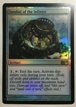 magic mtg Sundial of the Infinite FOIL ENGLISH Cadran solaire de l'Infini - Image 1