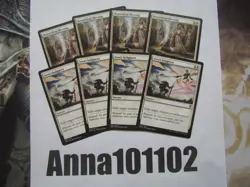 Iona's Judgment x4 and Benevolent Blessing 4x, Com Legends White MTG - Image 1