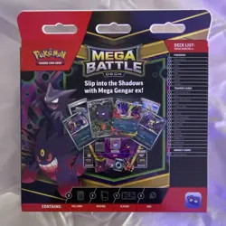 Mega Gengar Pokemon Battle Deck two Mega Gengar ex and one full art Haunter. - Image 3