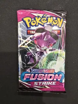 Pokemon 2021 Sword & Shield Fusion Strike Booster Pack Lot X4 Artset SwSh - Image 3