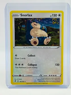 Pokemon Rebel Clash Snorlax Holo Rare 141/192 - Image 1