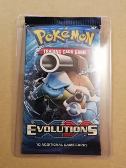 Pokemon TCG: XY Evolutions booster pack Blastoise Art New Factory Sealed - Image 1