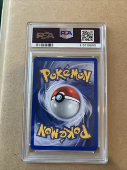 PSA 8 Pokemon Blaine's Moltres 1st Edition #1 Holo Gym Heroes Rare Low Pop Clean - Image 2
