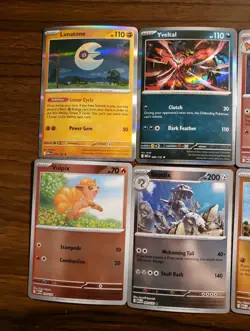 Pokemon TCG Mega Evolutions /132 Yveltal Ninetales Holo Foil / Reverse LOTx10 NM - Image 2