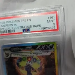Pokemon Umbreon ex Special Illustration Rare 161/131 Holo Sv Prismatic PSA 9 - Image 4