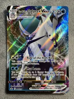 Ice Rider Calyrex VMax 46/198: Chilling Reign Pokemon TCG NM - Image 1