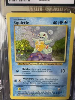 Pokemon Squirtle Trading Card Game Classic 001/034 Holo CGC 10 - Image 2