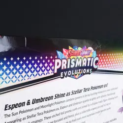 Pokemon Prismatic Evolutions Premium Figure Collection Damaged Box ✅ Trusted - Image 4
