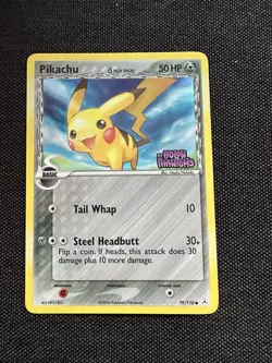 Pokemon TCG Pikachu Delta species 79/110 Holo Stamped Ungraded Unverified - Image 1