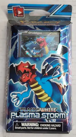 2012 POKEMON PLASMA STORM PLASMA CLAW (DRUDDIGON) THEME DECK FACTORY SEALED/NEW - Image 1