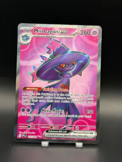 Mismagius ex #112/094 Pokemon 2025 Phantasmal Flames NM Full Art - Image 1