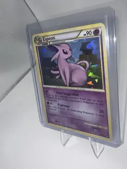 Pokemon Espeon Deck Exclusives Cracked Ice Holo #002/090 90 HP English 2010 - Image 2