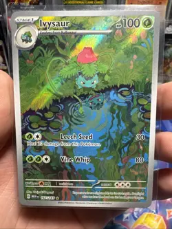 2023 Pokemon Ivysaur 167/165 Sv: Scarlet & Violet 151 Holo NM - Image 1