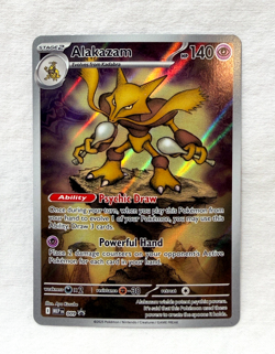 Pokemon Alakazam 009 Me: Mega Evolution Promo Holo Sealed - Image 1