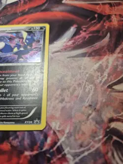 Greninja XY24 Pokemon Black Star Promo Cosmos Holo LP/MP - Image 4