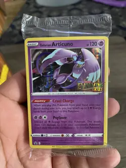 Galarian Articuno SWSH123 Evolving Skies Prerelease Participation Promo - SEALED - Image 3