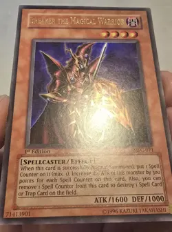 Yu-Gi-Oh! Breaker the Magical Warrior MFC-071 Magician's Force 1st Edition - Image 3