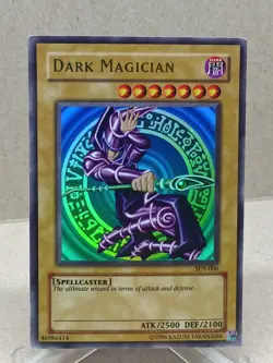 Dark Magician SDY-006 Ultra Rare Holo Starter Deck: Yugi Yu-Gi-Oh! TCG - Image 1