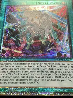 Sky Striker Mobilize - Linkage! | RA03 | Quarter Century Secret Rare | YuGiOh! - Image 2