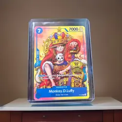 Monkey.D.Luffy (2nd Anniversary Stamped Promo) P-043 One Piece Promotion... - Image 1