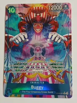 Buggy OP09-051 R Alt Art - Emperors in the New World - One Piece English - Image 1