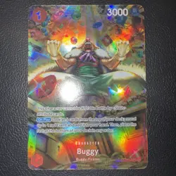 One Piece OP06-SP-OP03-008 Buggy Special Rare SP English Edition + Kid SP - Image 1