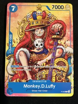 Monkey.D.Luffy (Convention Promo 2024) Exclusive Promo One Piece CCG NM - Image 1