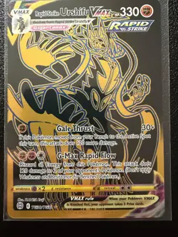 RAPID STRIKE URSHIFU VMAX TG30/TG30 BRILLIANT STARS TRAINER GALLERY POKEMON NM/M - Image 1