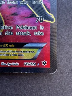 2016 Pokemon XY Fates Collide Umbreon 119/124 Full Art MP - Image 5