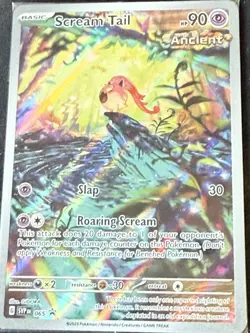 Pokemon TCG Scream Tail 065 Black Star Promo (Sealed) Near Mint - Image 1